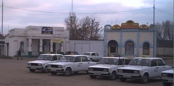 бывшие выставочные павильоны каждого хозяйства - колхоза, 1957г
